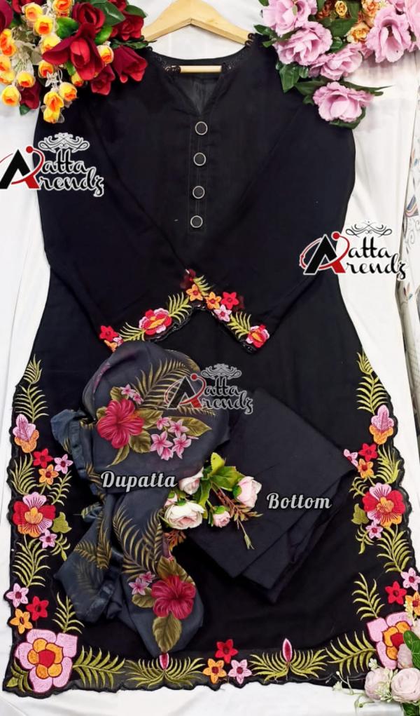 Atta Trendz 2716 Festive Wear Top And Pant With Dupatta